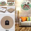 Wall Mounted Creat Wooden Clock Wood Carfts Design