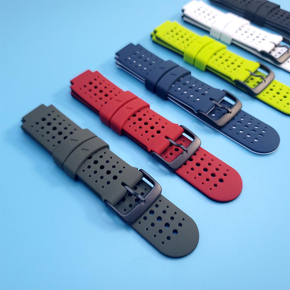 Спортивный силиконовый ремешок для часов Garmin Forerunner 235 220 230 620 630 735XT Ремешок для часов Браслет Аксессуары