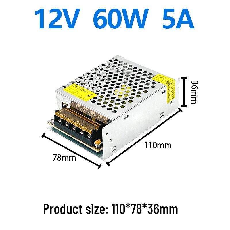 Импульсный источник питания 220 В на 24 В постоянного тока 15 А со светодиодным дисплеем, трансформатор 5 В/12 В