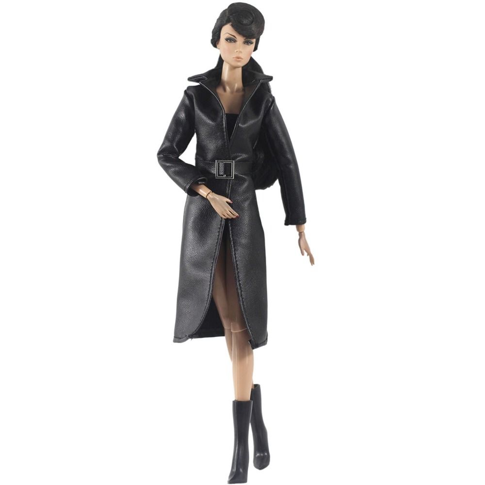 Casual Wear PU Leather Jacket Fashion Doll Accessories Dolls Dress for 1/6 BJD Dolls/30cm Dolls