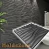 3D Wall Panel Mold for Gypsum, Plaster or Concrete Tile for Decorative Wall Panels 'Wave'