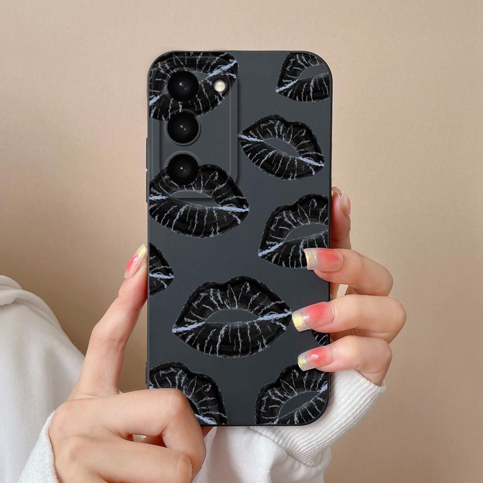 Case For Samsung Galaxy S23 FE Plus Ultra Cute Goose Cat Fall Prevention Portable Bumper For Samsung S23FE S23+ S23Ultra Funda