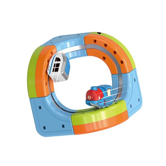 8/18/26/32/38 шт./набор Магнитный набор железнодорожных путей для поезда Сделай сам Гоночный автомобиль Кубический рельс Мальчики Девочки Не поддающийся гравитации Строительный набор Малыши