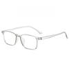 Unisex Design Myopia Prescription Lenses Eyeglasses TR90 Material Anti Blue Light Rectangle Eyewear for Computer Reading Presbyopia Eye Protection