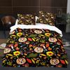 Комплект постельного белья Owl Boys Youth King Queen Cool Black Nighthawk Safari Wildlife Комплект постельного белья из полиэстера с изображением птиц и животных