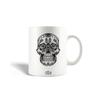 Ceramic Mug - Calavera - Skull - 30cl - Dishwasher Safe - White