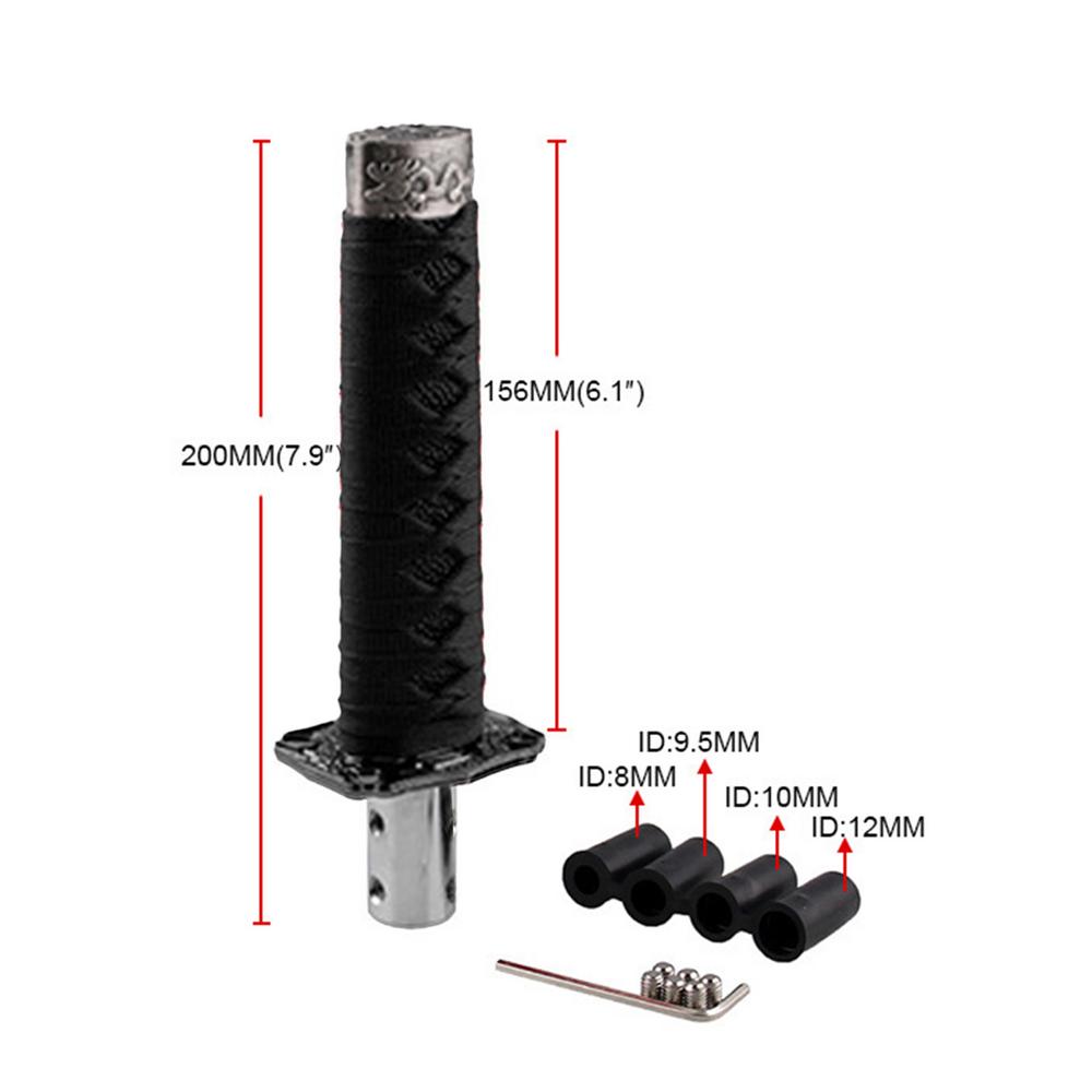 Крутой рычаг переключения передач Katana, меч-катана, ручка переключения передач, ручка переключения передач, автомобильные аксессуары