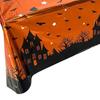 1pcHalloween Tablecloth Bat Castle Simulation Blood Handprint Disposable Tablecloth Party Dining Table Decoration Tablecloth