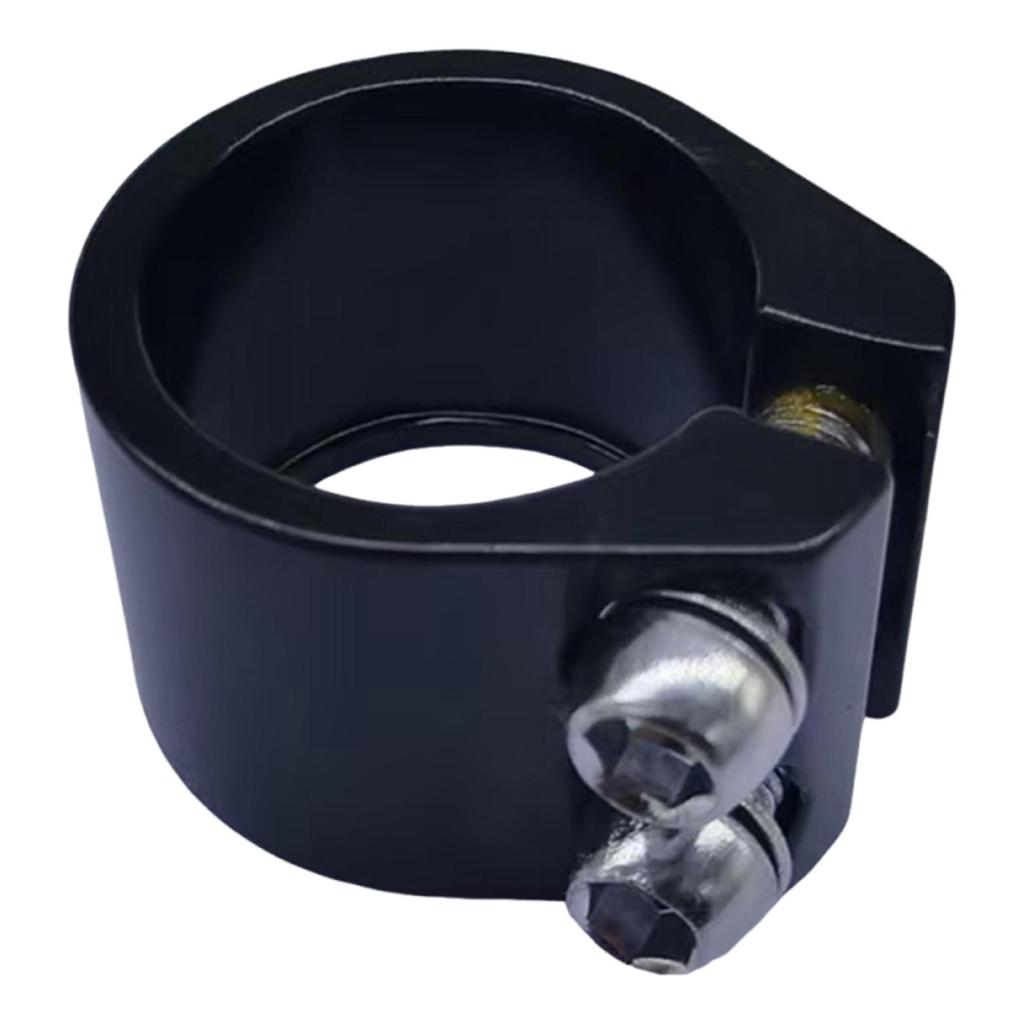 Bicycle Seat Tube Clamp 28.6 Mm High Performance Lightweight Cycling Spare Part Replace Aluminum Alloy Road Bike Seatpost Clamp