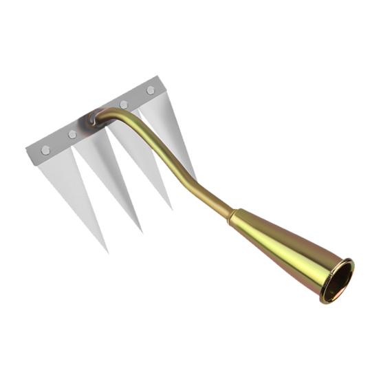 Садовые грабли со съемной конструкцией Эргономичная ручка Эффективный инструмент для прополки с острыми кончиками Садовый инструмент