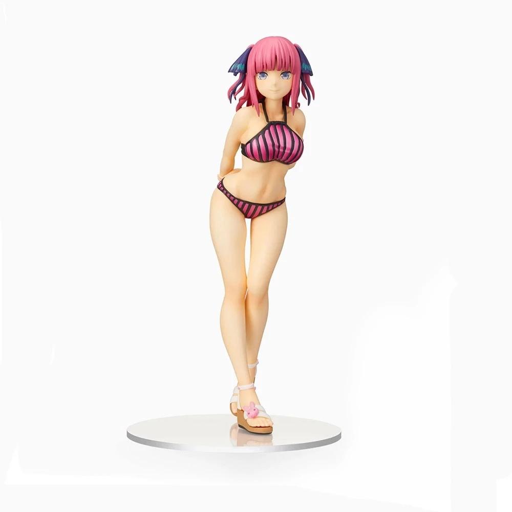 The Quintessential Quintuplets Sexy Swimsuit Doll Model PVC Action Figure Toy