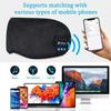 Маска для глаз Наушники для сна Bluetooth Наушники для сна Bluetooth Повязка на голову Мягкая Эластичная Удобная Беспроводные Музыкальные Наушники