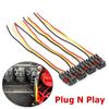 4Pcs/Set Pulse Power Bus Bar Plug Pigtail Wire Plug Connector Replacement For Polaris RZR PRO XP/XP 4 UTV Car Auto Accessories