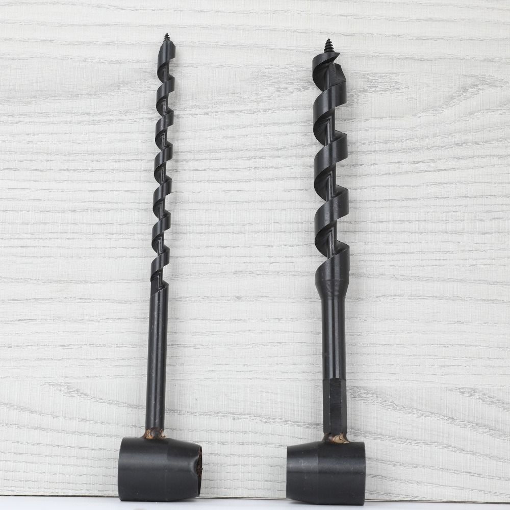 Durable Carbon Steel Wood Punch Tool Hand Drill Auger Drill Drill Bit Survival Tools