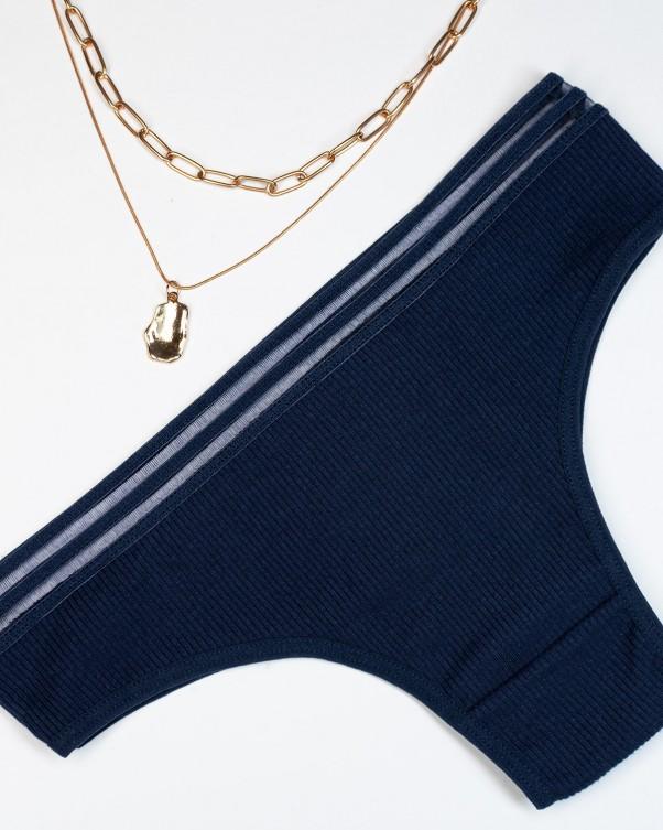 Ribbed Bikini with Perforated ISSA Plus Ribbing