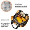 Bernese Mountain Dog In Autumn Insulated Lunch Bag for Women Kids Portable Food Boxes Thermal Lunch Box Tote