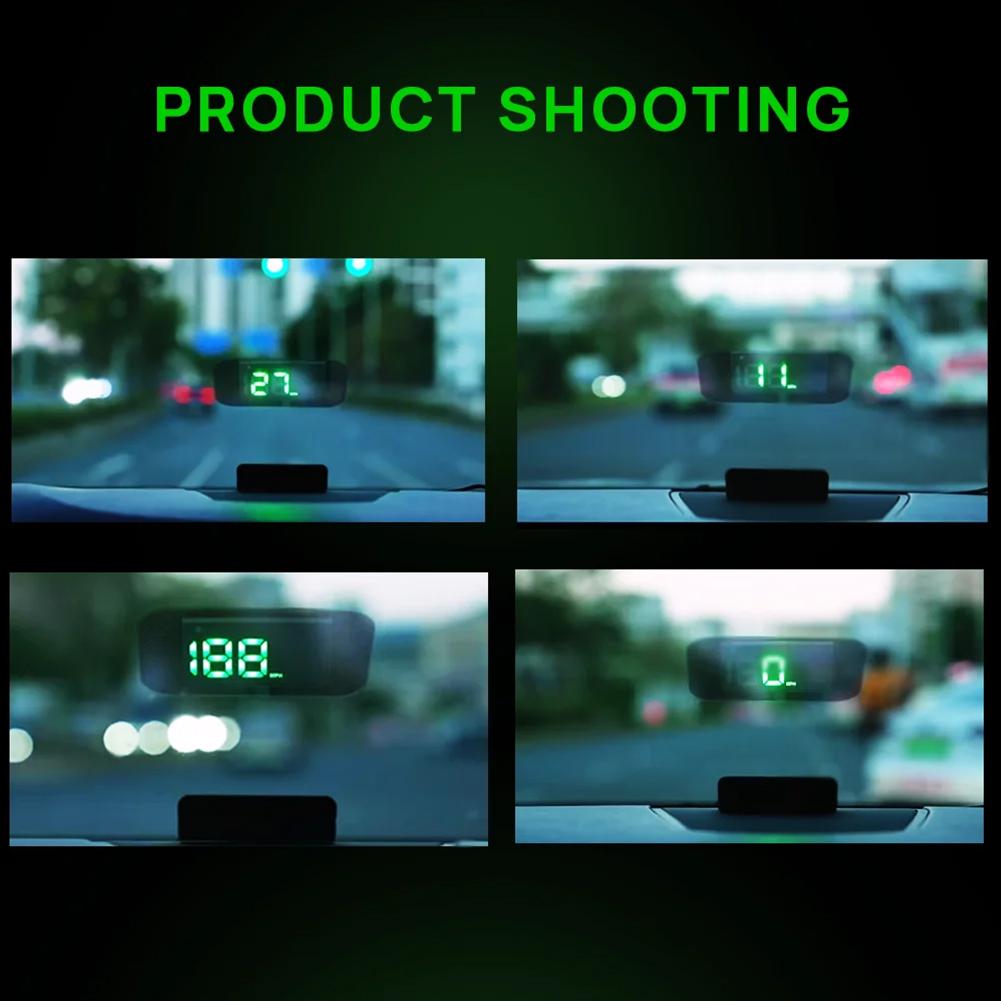 Автомобильный HUD проекционный дисплей GPS Отображение скорости КМ/Ч / МИ/Ч Для всех автомобилей Аксессуары для спидометра