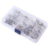 65pcs Heavy Duty Battery Cable End Copper Wire Lugs Terminal Connectors for Vehicle Boat Marine