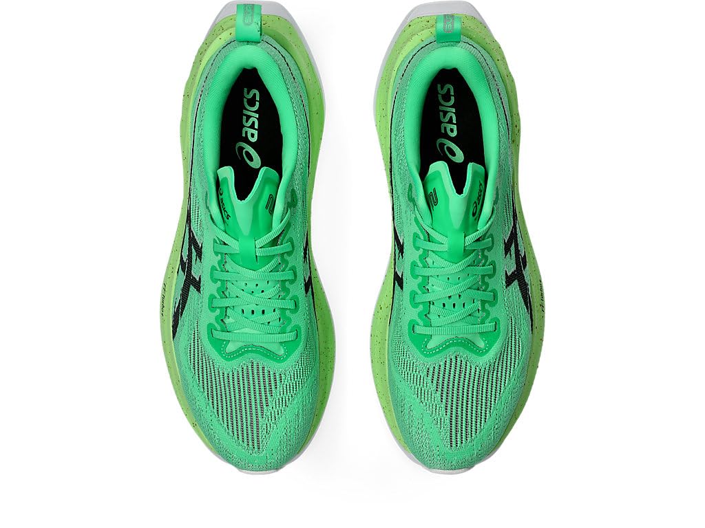 ASICS Super Blast 2 Running Green and Size Shoes, Black, 27.0, Men's, 1013A185.300