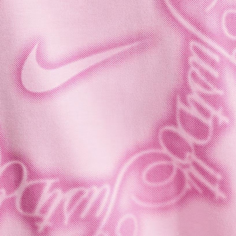 Nike Спортивная хлопковая повседневная удобная футболка с опущенными плечами женские топы IO3526-663