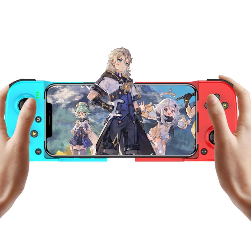 Беспроводной Bluetooth-совместимый игровой контроллер, растягивающаяся ручка для мобильных игр, геймпад, совместимый с