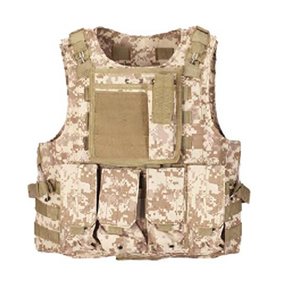 Тактический жилет для детей и взрослых, регулируемый, тренировочный, защитный, с множеством карманов, боевой жилет для охоты, активного отдыха, страйкбола, пейнтбола, косплея