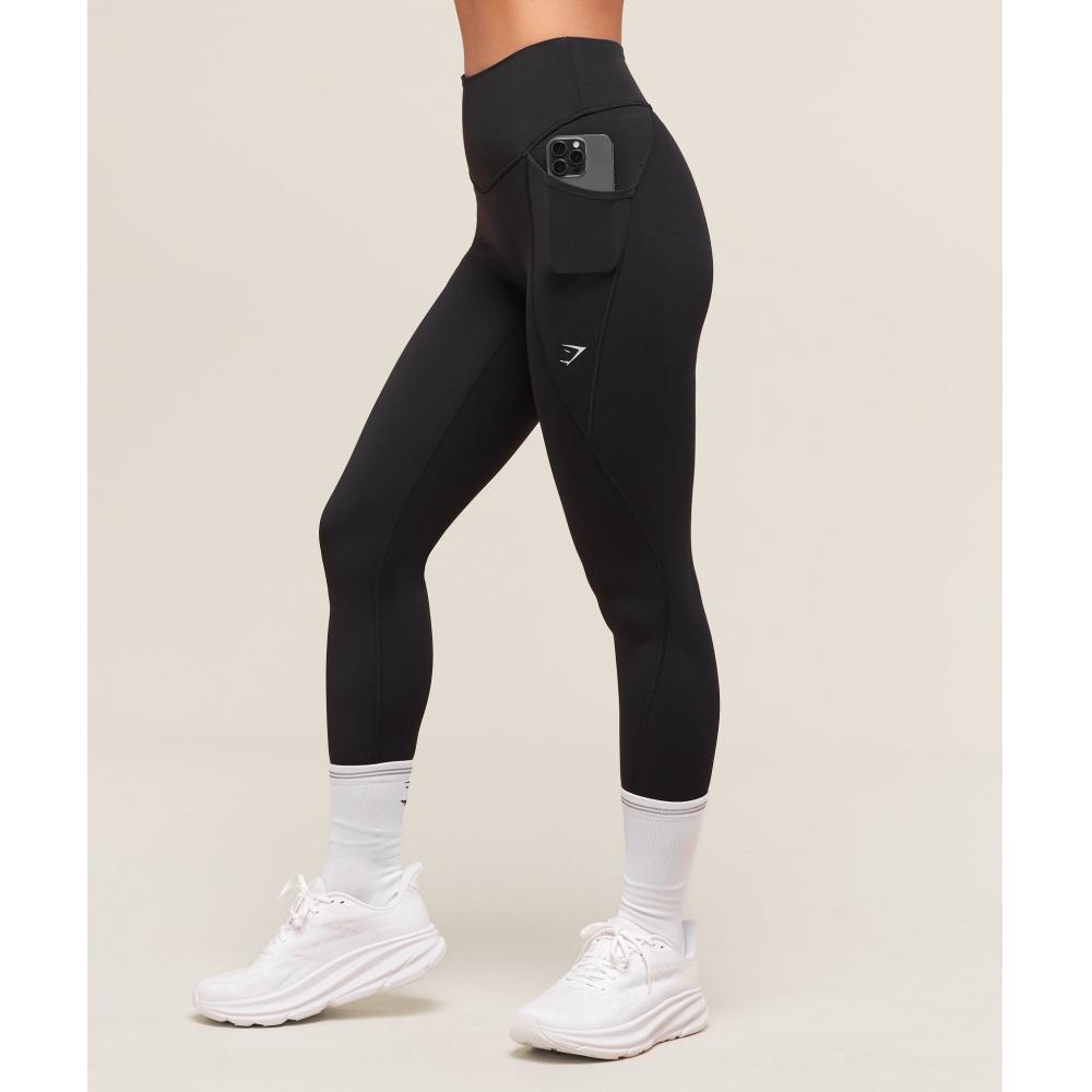 Gymshark Running Pocket Leggings Black B3c7s Bb2j