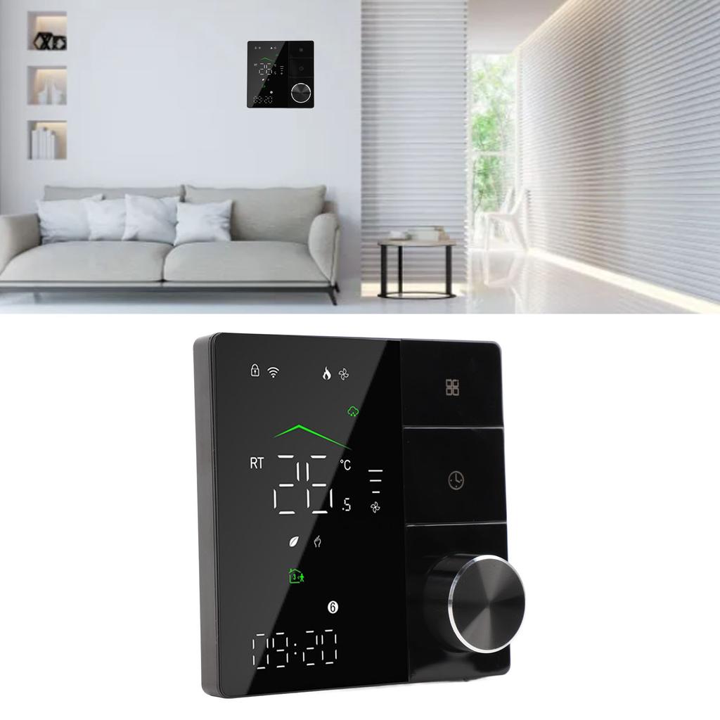 Electric Heating Home Programmable Thermostat Voice and APP Control Touch Screen WiFi Smart Thermost