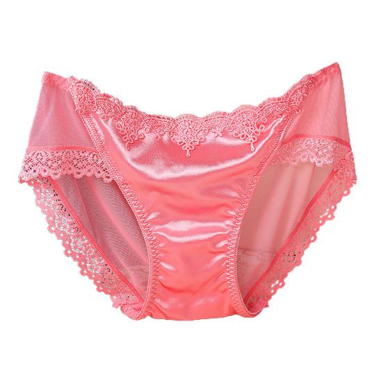 Women Briefs Trendy Sexy Perspective Thin Comfortable Inside Wearing Nylon Lace Stitching Ladies Briefs Sleeping Accessories