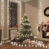 VidaXL Compact LED Garland with 1000 LEDs Christmas Decoration Holiday Ornament Party Decoration Indoor White 343260