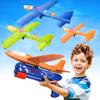 3 Pack Airplane Launcher Toys, 13.2'' LED Foam Glider Catapult Plane Toy for Boys, 2 Flight Modes Outdoor Flying Toy