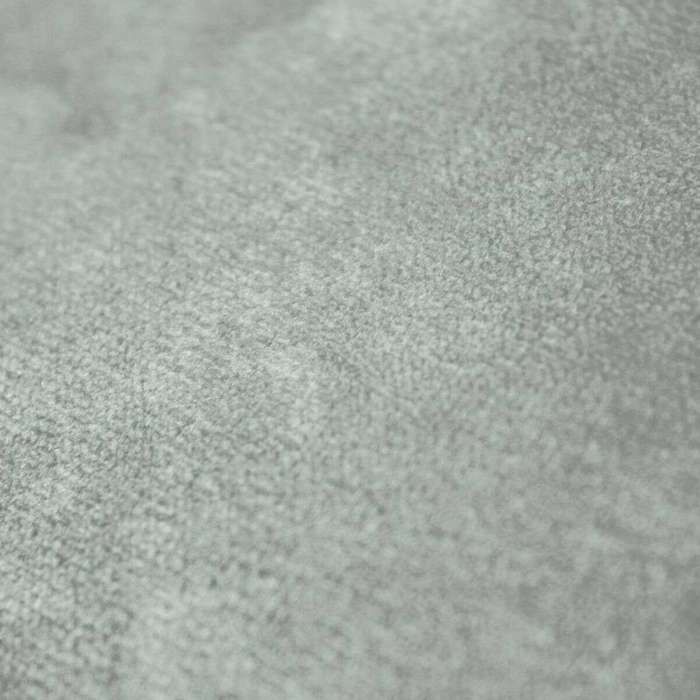 Coussin en velours gris clair 60x40