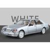 Масштаб 1/24 BENZ W140 S320 SEL Street Edition сплав ретро старая модель автомобиля литые металлические классические автомобили транспортные средства модель звук свет детские игрушки подарок