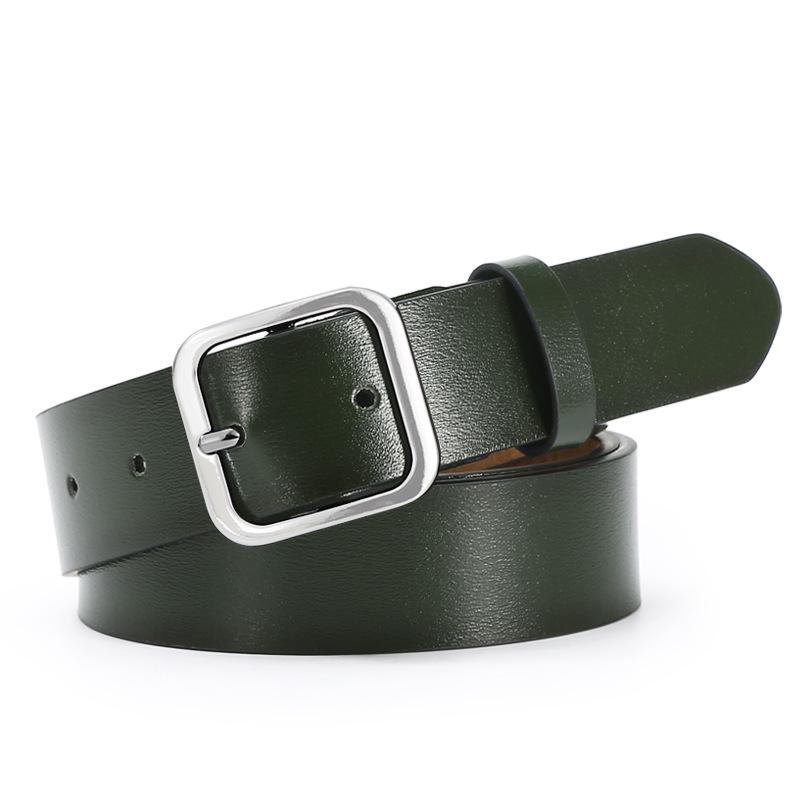 Ремень унисекс из модного термополиуретана из денима - корейский стиль, универсальный, повседневный для студентов