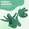 AS60-Parrot Pigeon Harness And Leash Flying Anti-Bite Traction Rope Straps Bird Training Outdoor Carrying Adjustable Bird A