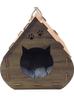 Домик для кошки деревянный переносной
