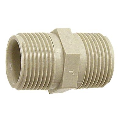 Double-sided Reducing Connector PP External Thread 3/4" 10 for Drip Line