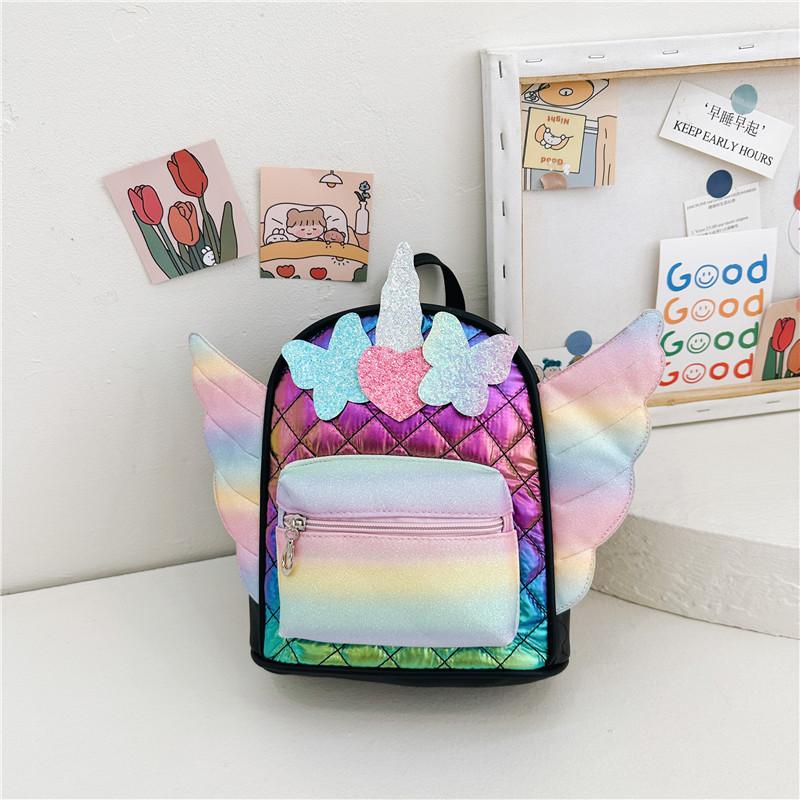 Adorable Spring Children's Mini Backpack With Cute Bow Design Lightweight Pu Bag For Kids