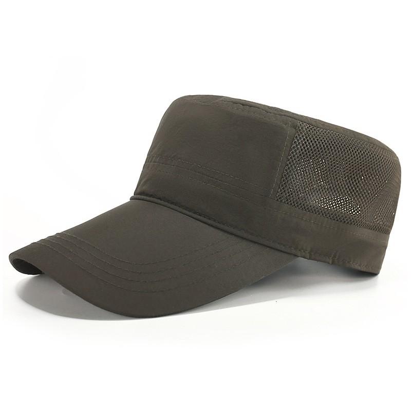 Lightweight Breathable Mesh Baseball Cap With Extended Brim Sun Protection Men Women Outdoor Casual Hat