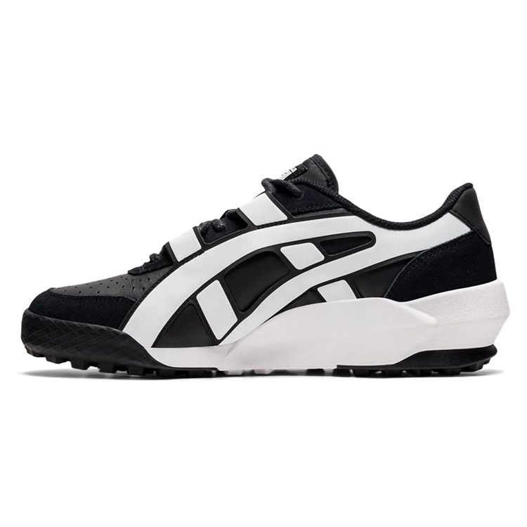 ONITSUKA TIGER Big Logo Trainer Unisex Sneakers Black White 1183A419-002