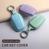 Для Toyota CHR Camry RAV4 C-HR Corolla Highlander Prius Land Cruiser Prado Автомобильный умный чехол-брелок для ключа Защитный корпус для ключа