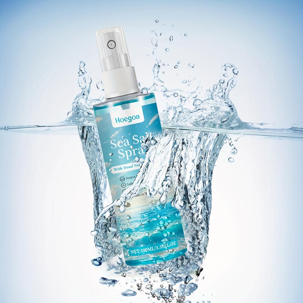 Спрей для укладки волос с морской солью Сильная фиксация Глубокое питание Легкое очищение Утолщающий Кудрявый Уменьшает сухость Поддерживает гладкость Спрей для ухода за волосами