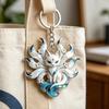 Изысканное эмалевое ожерелье с девятихвостой лисой для женщин, модный кулон в виде мультяшного животного, модные ювелирные изделия, подарки для друзей, семьи