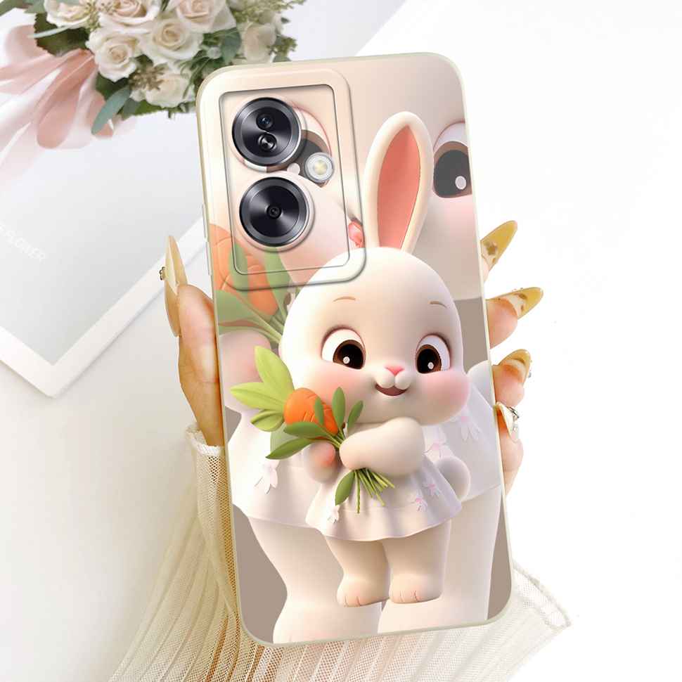 For Oppo A79 5G Case Cartoon Cat Retro Style Silicone Cover For Oppo A79 CPH2553 CPH2557 Shockproof Phone Cases Bumper