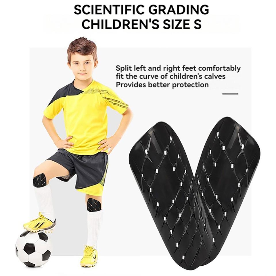 Loogdeel 1 Pair Soccer Shin Guards Pads Leg Sleeves Football Shin Pads Knee Support Sock Adults and Kids Football Shin Pads 1