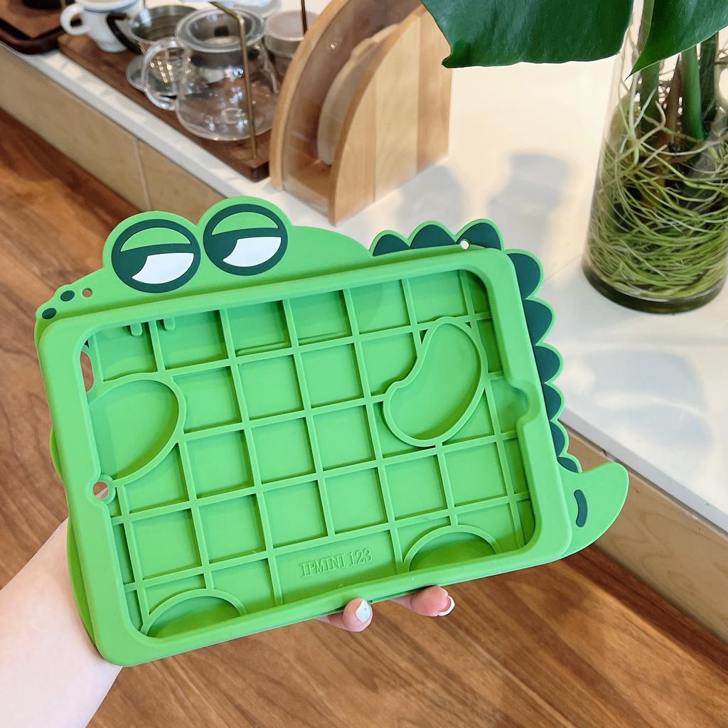 iPad Mini1 2 3 4 5 6 Air2 3 4 9.7 2017/2018 Pro10.5 10.9 11 7th/8th/9th Gen 10.2 2019/2020/2021 Dinosaur Kids Case Stand Cover