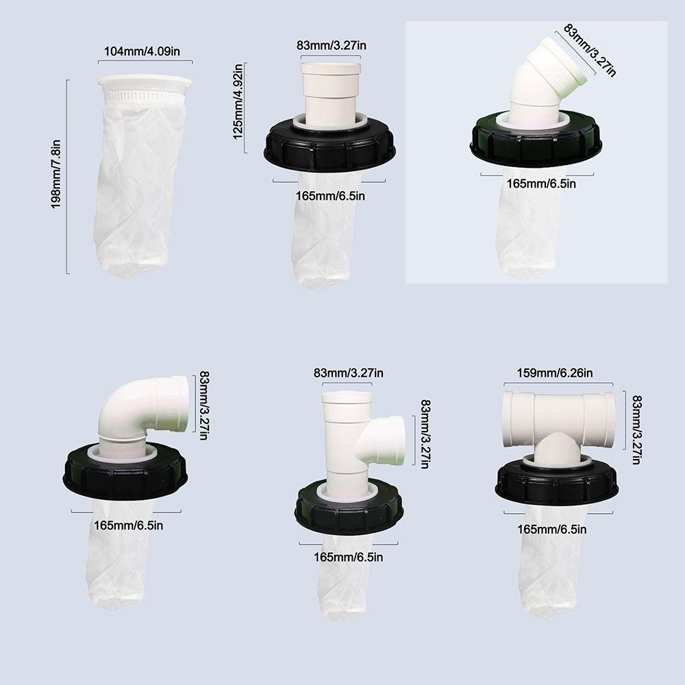 T-shaped/Straight Head/Elbow/Vertical IBC Ton Drum Fittings Plastic Cap