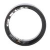Smart Ring Health Tracker Aluminum Alloy Sleep Monitoring Wearable Smart Ring with APP Charging