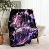 1pc Blanket - Demon Slayer Shinobu Kocho Print Design, Lightweight Blanket for Sofa, Bed- Soft &Warm, Gift for All Seasons