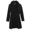 Wool Blend Coat XXS Black Women Used